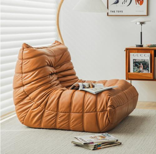 Lazy Caterpillar Sofa for the Living Room, Luxurious and Sophisticated in the Balcony, Reading and Leisure Chair for the North-South Trendy Tiled Floor in the Bedroom, North-South Trendy Tiled Floor