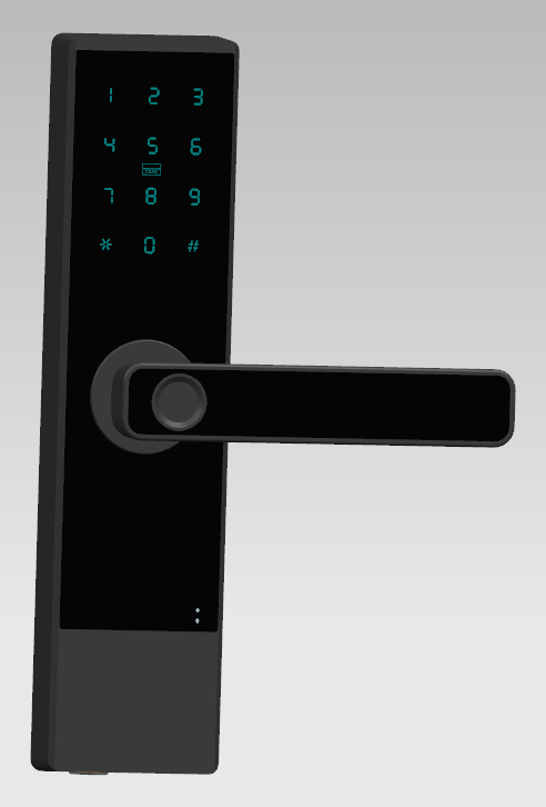 Hotel and guesthouse security door card remote Bluetooth NFC door lock electronic homestay magnetic card apartment password lock