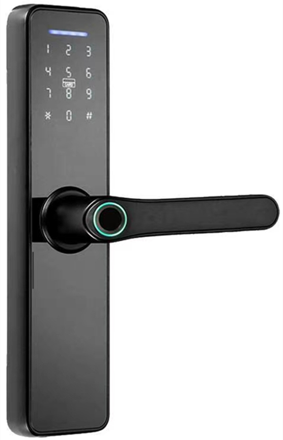 Smart lock office wooden door fingerprint lock apartment all locks room bedroom electronic lock