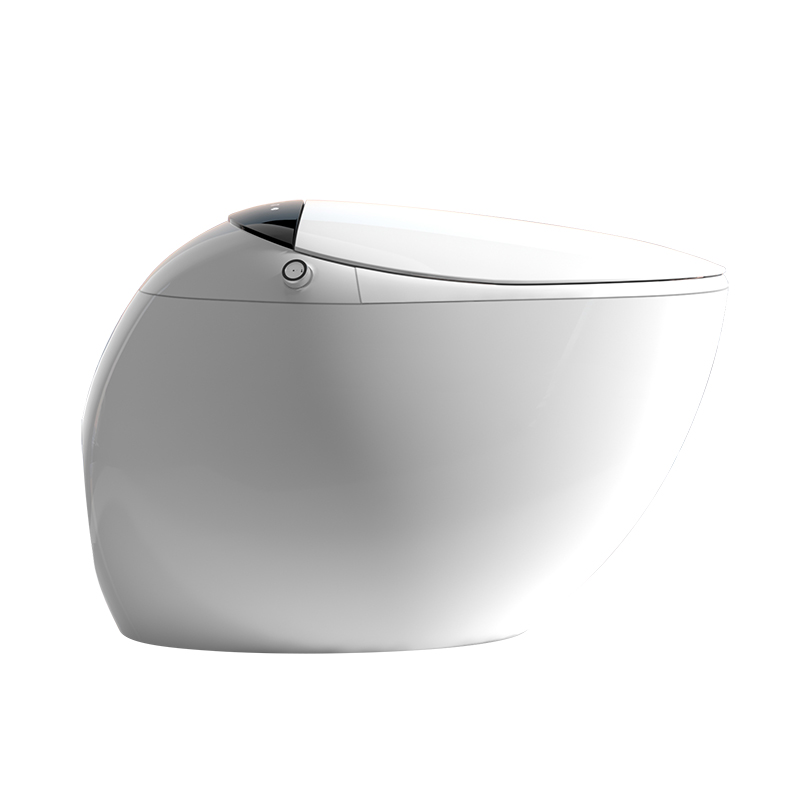 Smart toilet with full intelligence feature, without water pressure limit.
