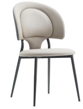 Luxury-lite dining chairs for the living room, simple and elegant for home use.