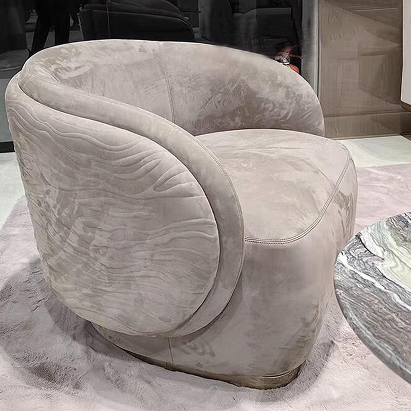 Lightweight single-person sofa chair, living room, small-sized apartment, beauty salon, rest area, balcony, reception and negotiation, leisure chair