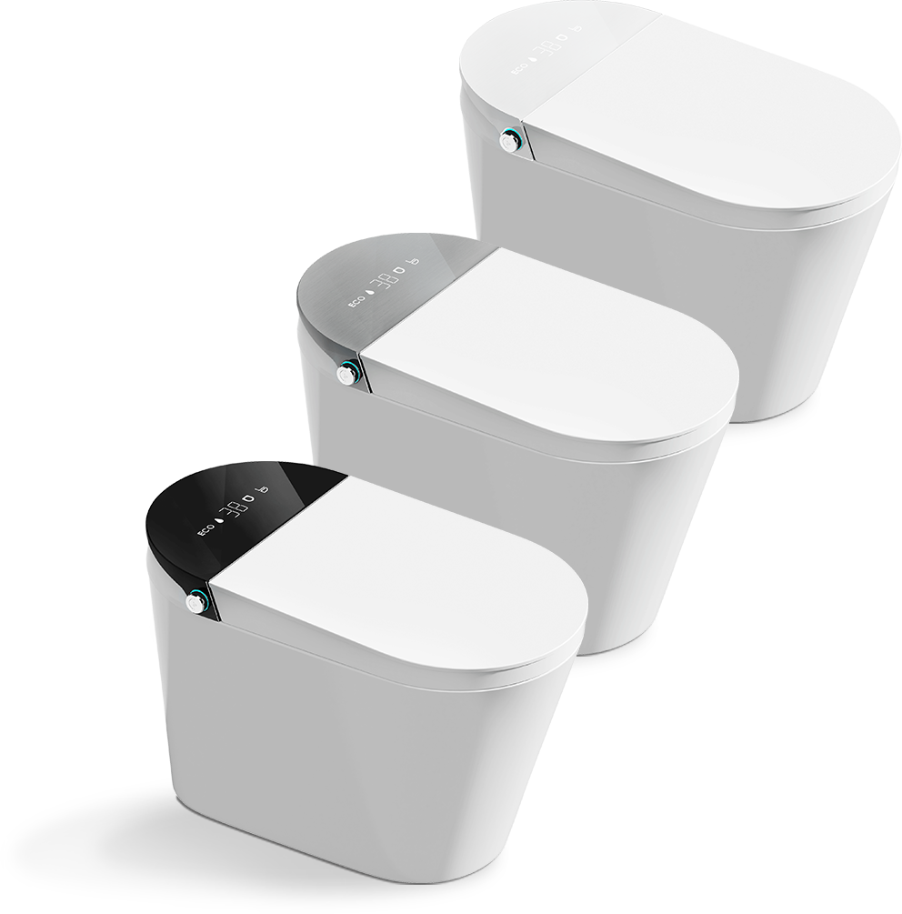 Smart toilet with no water pressure limitation