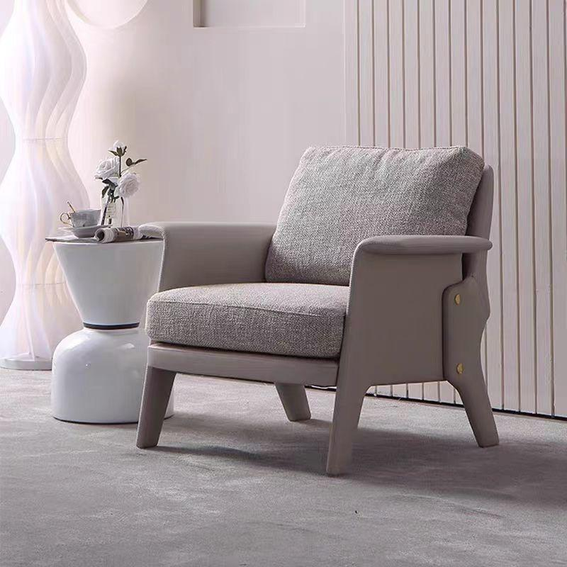Single-person sofa chair, lounge chair for living room balcony, leisure chair, reclining chair, personalized single-person chair