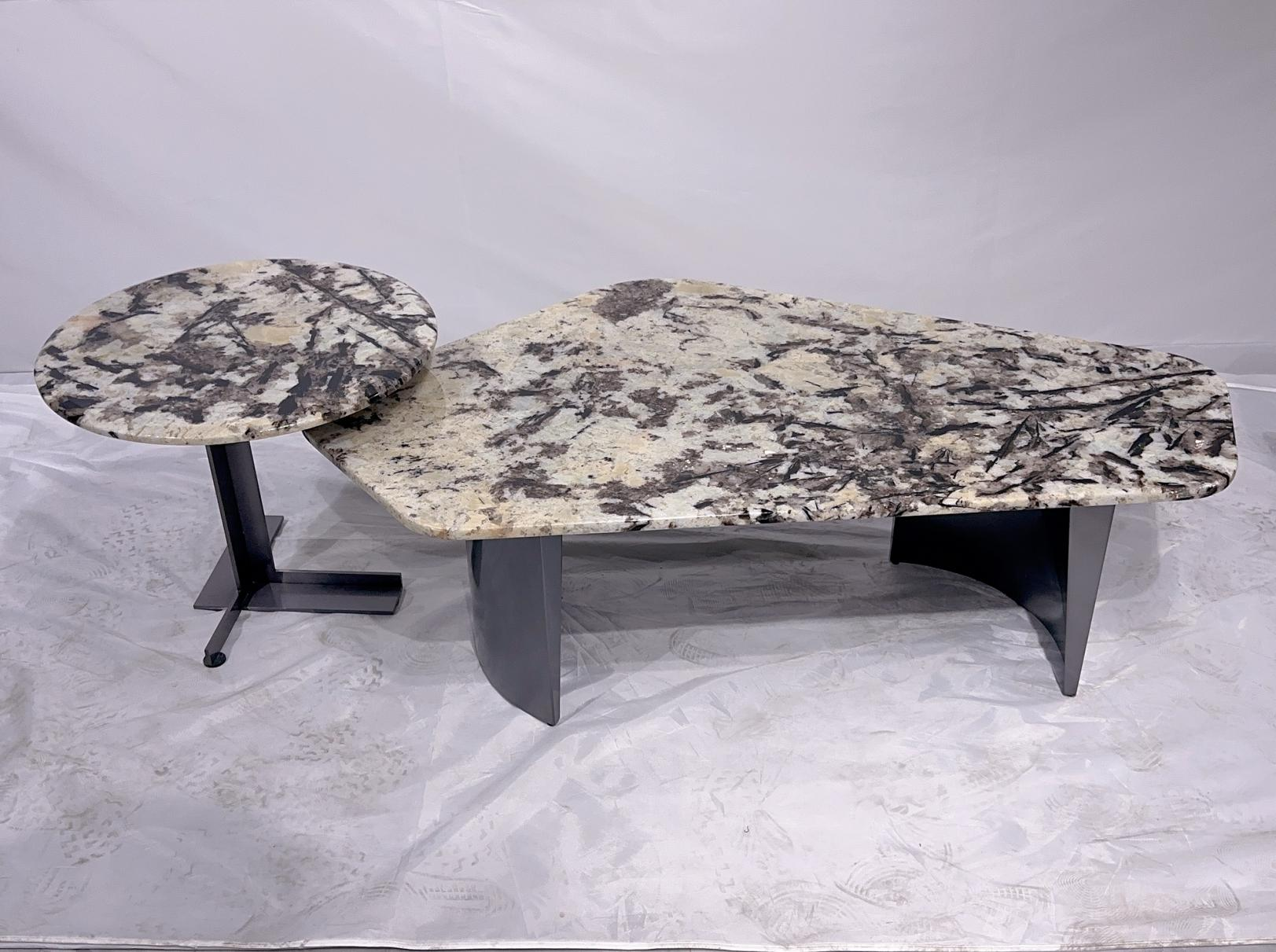 Luxury-lite rectangular marble coffee table for minimalist and serene style living room, suitable for small-sized apartments.