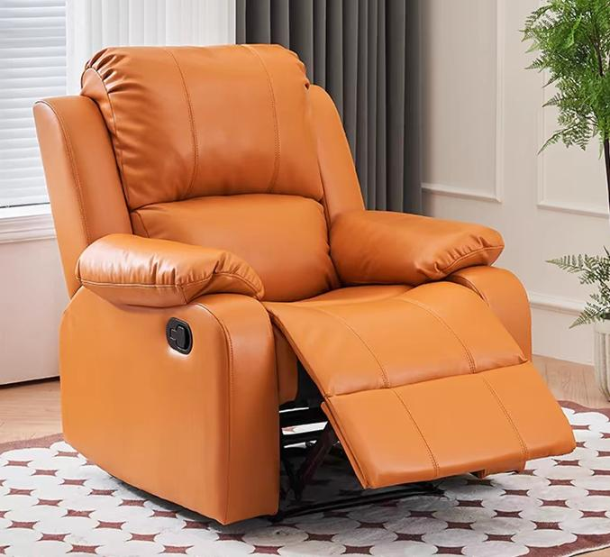 First-class space cabin lazy sofa single-person multi-functional electric massage rocking chair computer leather fabric upholstery living room